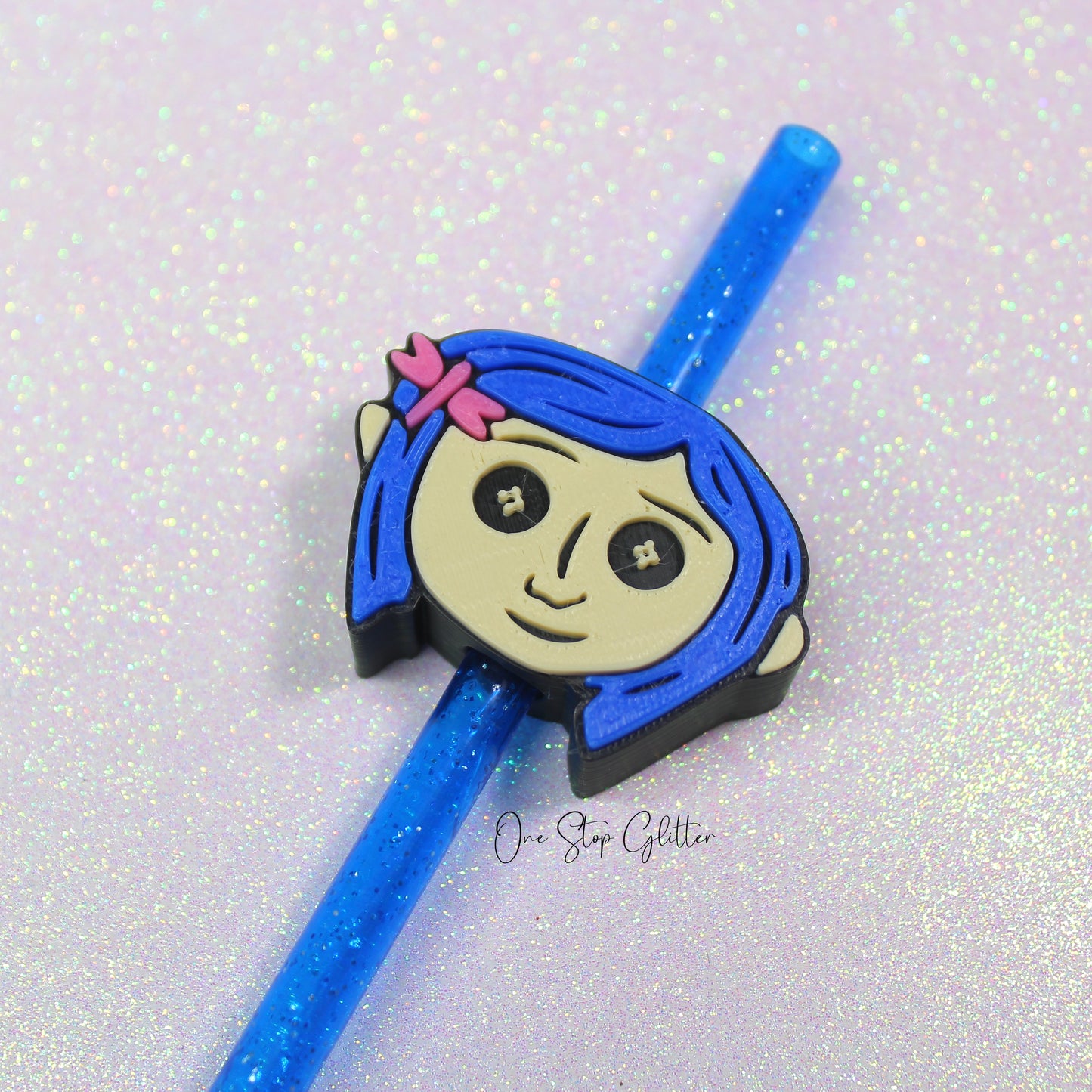 Coraline Straw Topper