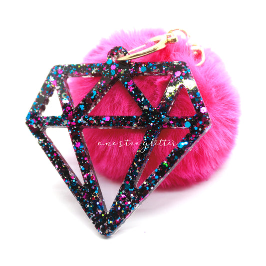 Diamond Keychain Silicone Mold