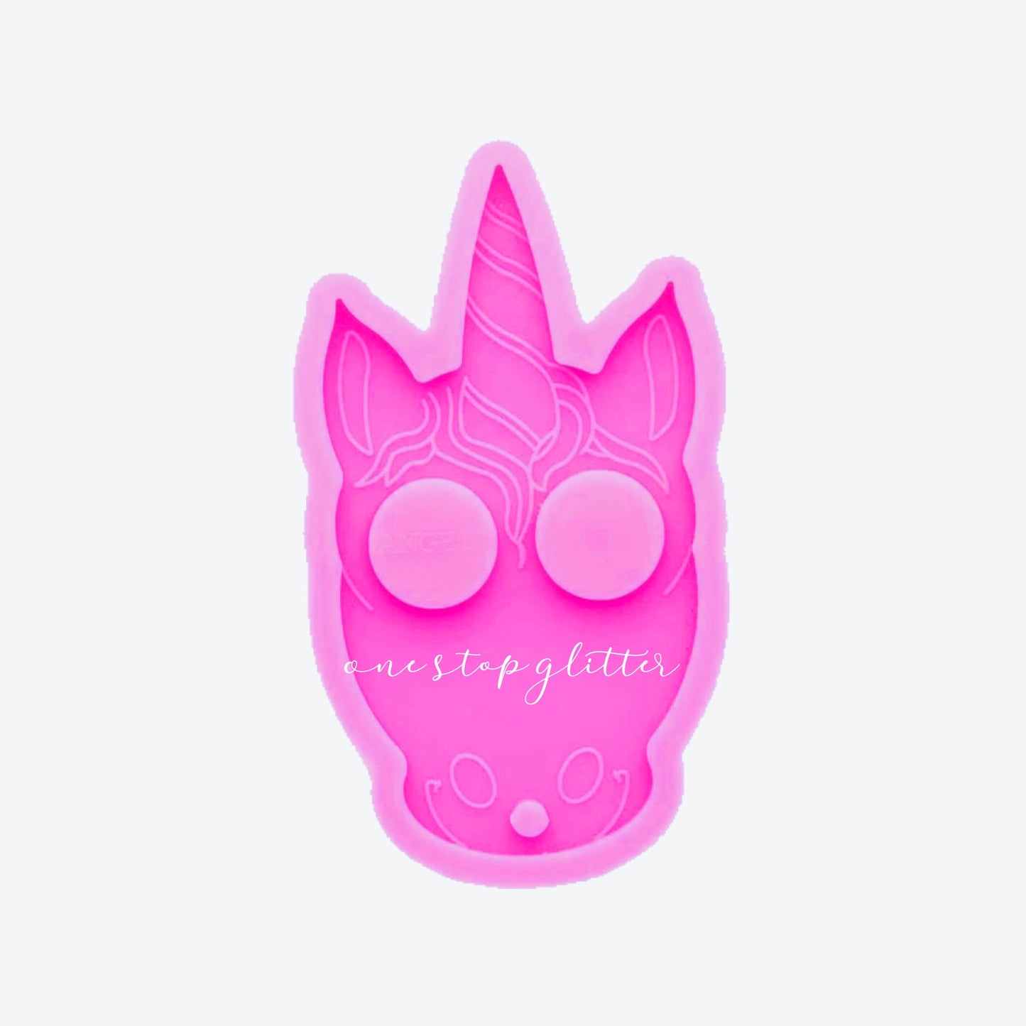 Unicorn Keychain Silicone Mold