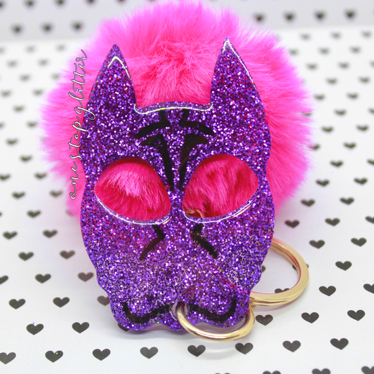 Dog Face Keychain Silicone Mold