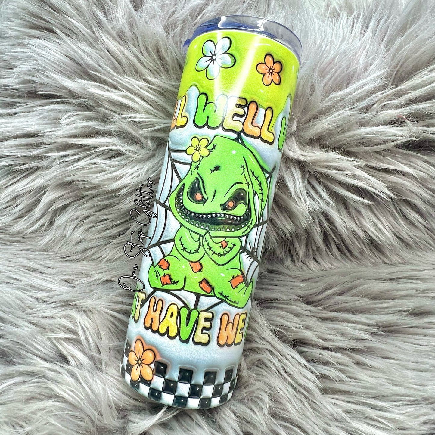 Sublimated Tumbler - Oogie Boogie Man
