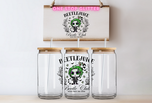 UV DTF CUP DECAL - BEETLEJUICE