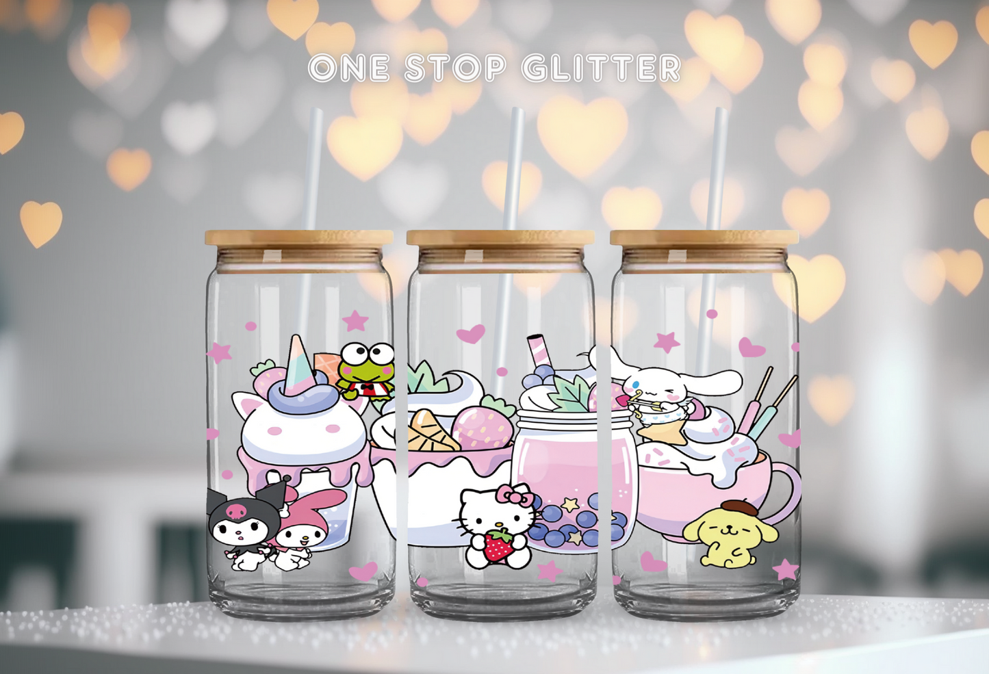 UV DTF - SANRIO BOBA CUPS