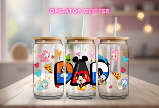 UV DTF CUP WRAP - DISNEY DAD