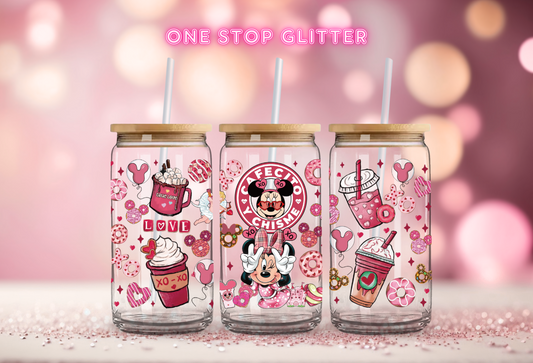 UV DTF CUP WRAP - SB MINNIE PINK SNACKS