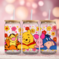 POOH AND FRIENDS GLASS CAN