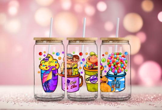 UP MOVIE GLASS CAN